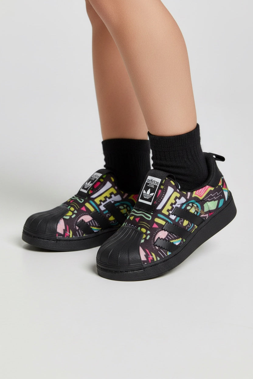 SUPERSTAR 360 I (SUPERSTAR) Adidas Superstar 360 I adalah sepatu ikonik yang dirancang khusus untuk kenyamanan dan kemudahan