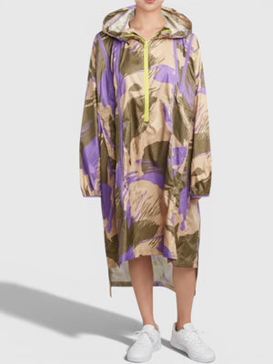 FTFO || BIG BRAND LOW PRICE jaket windbreaker Adidas by Stella McCartney motif camo multicolor dengan hoodie