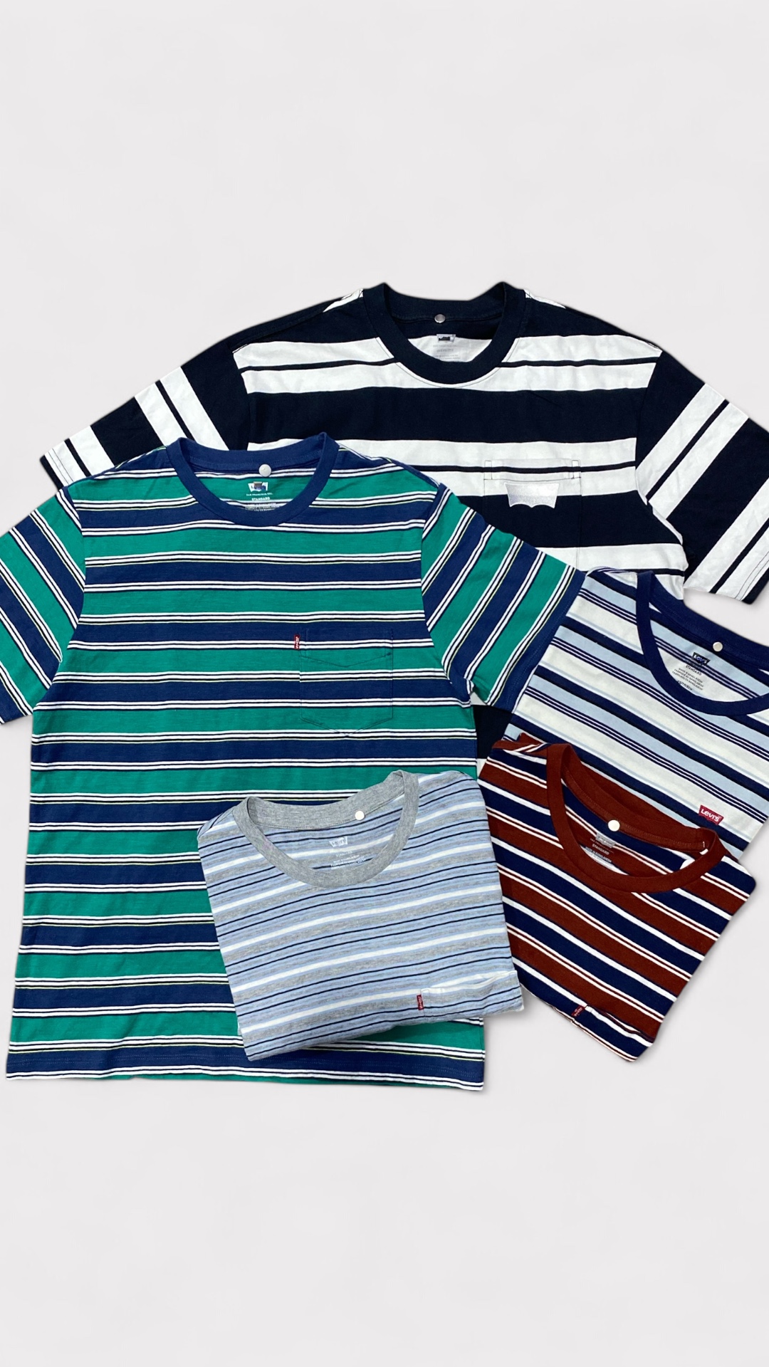 MENS T-SHIRT LVI'S STRIPE
