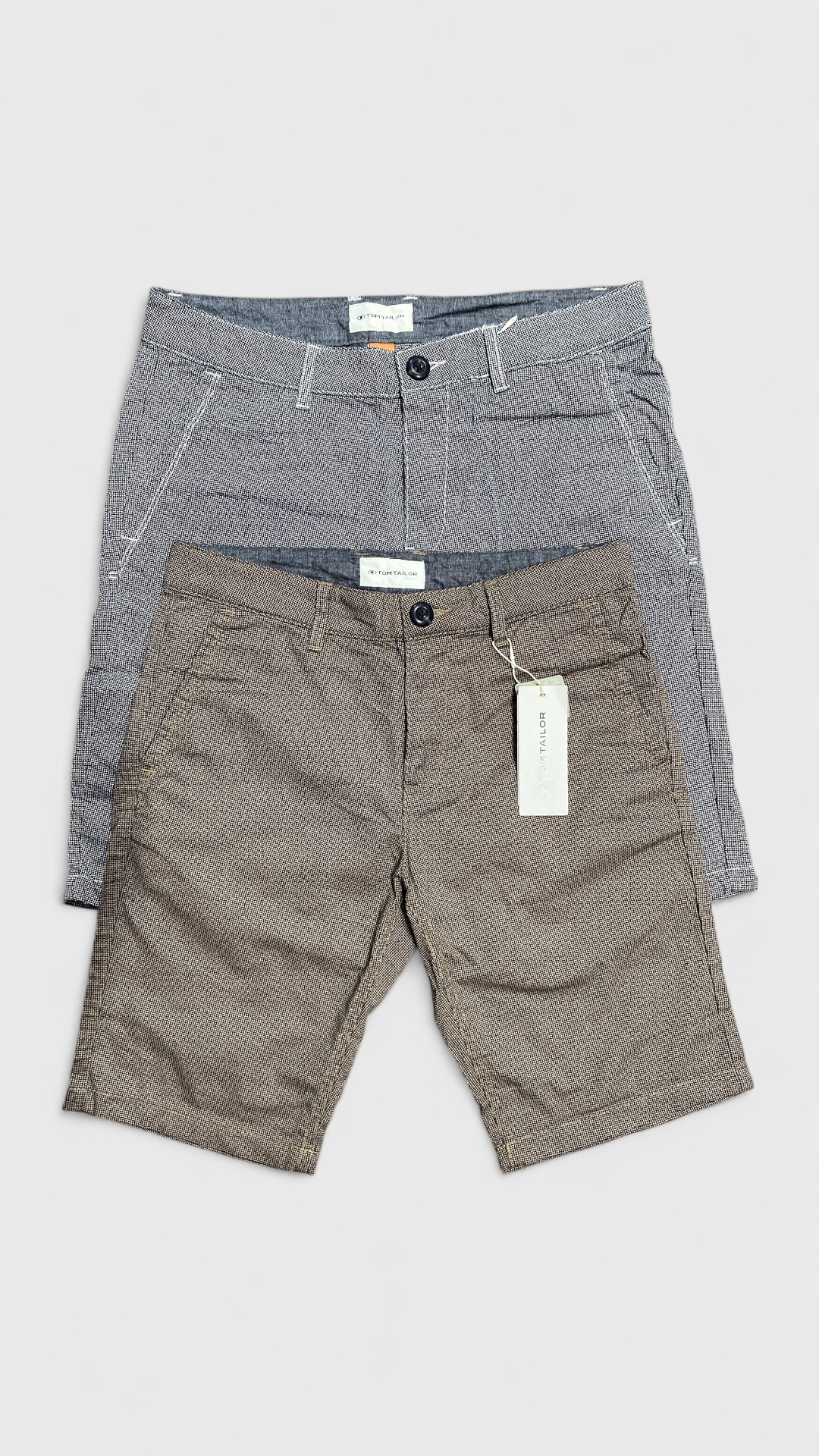 MEN’S TOM T*ILOR SHORT CHINO MOTIF