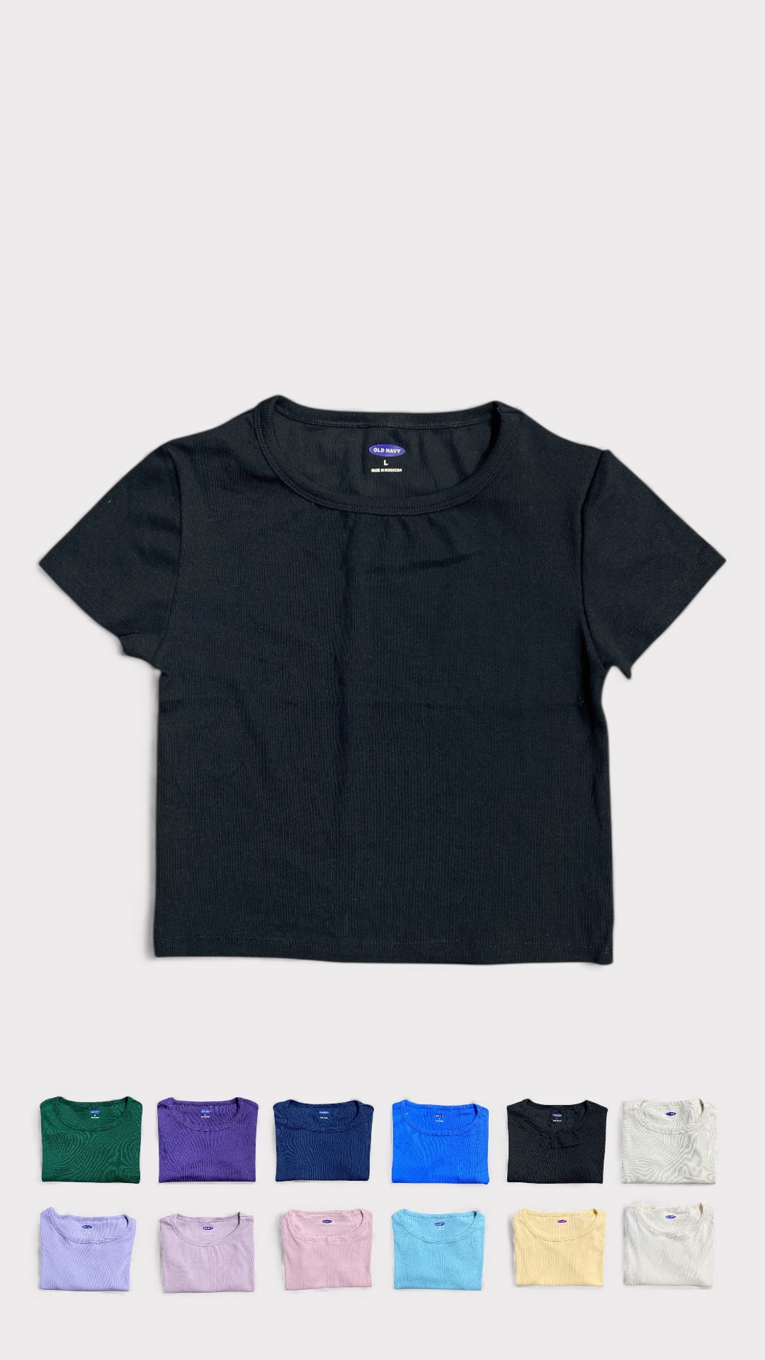 WOMEN’S CROP TOP RIB OLDNVY